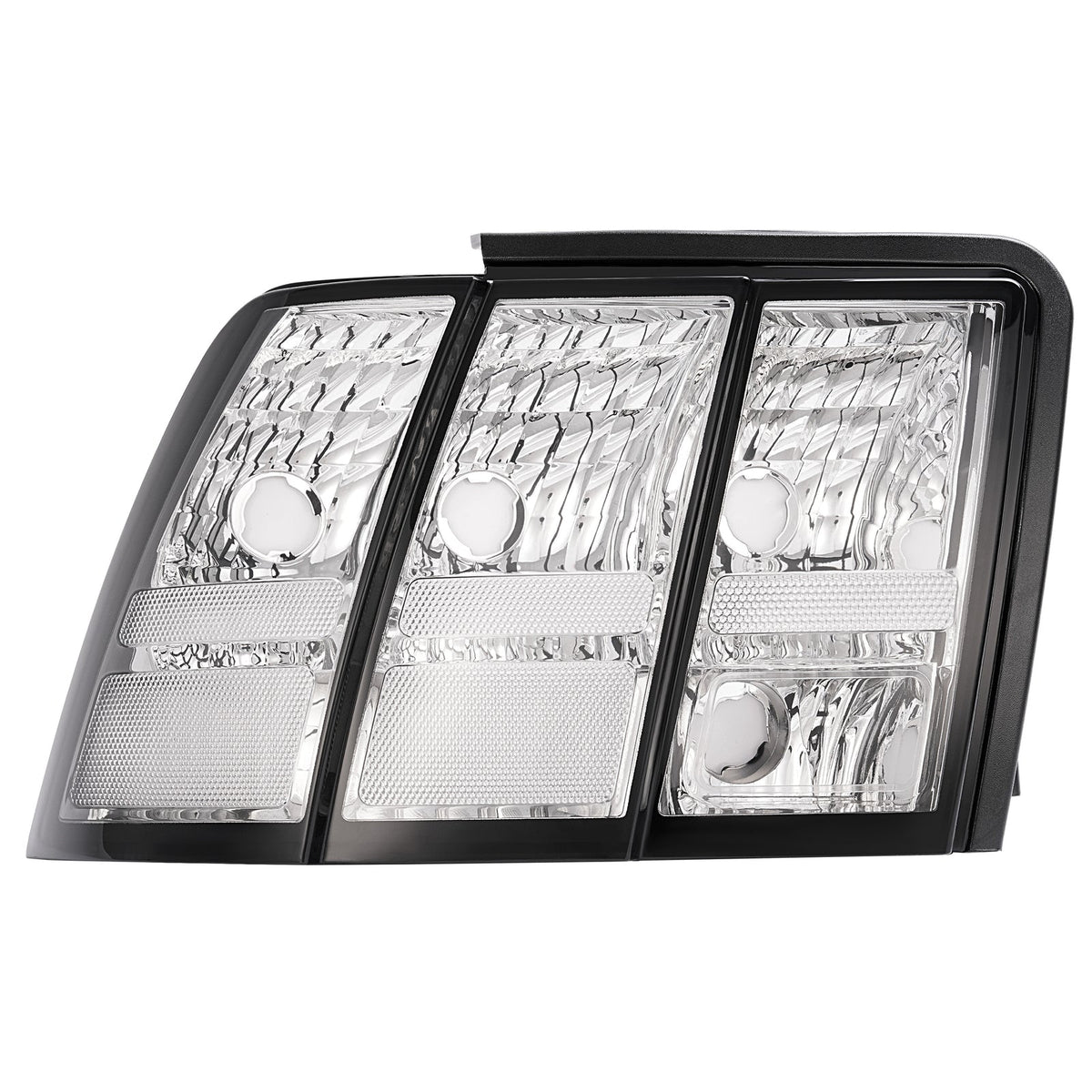 For Ford Mustang 1999-2004 Clear Lens Tail Lights Rear Brake Lamps Left+Right