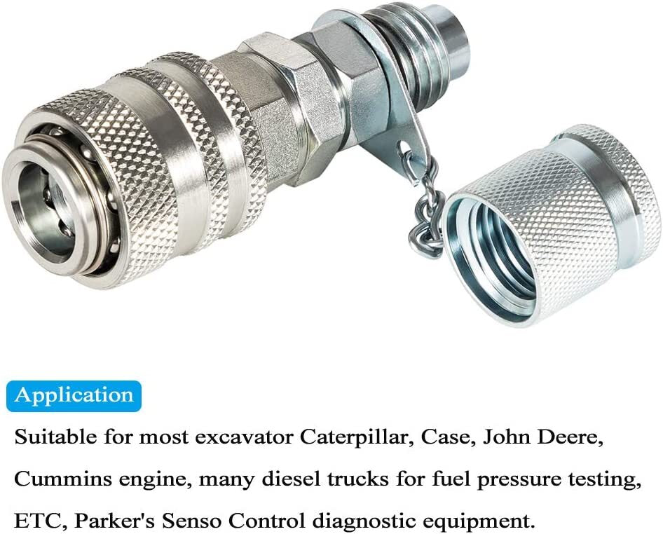 Adap-CAT Hydraulic Pressure Test Coupling Kit for PD Series Coupler
