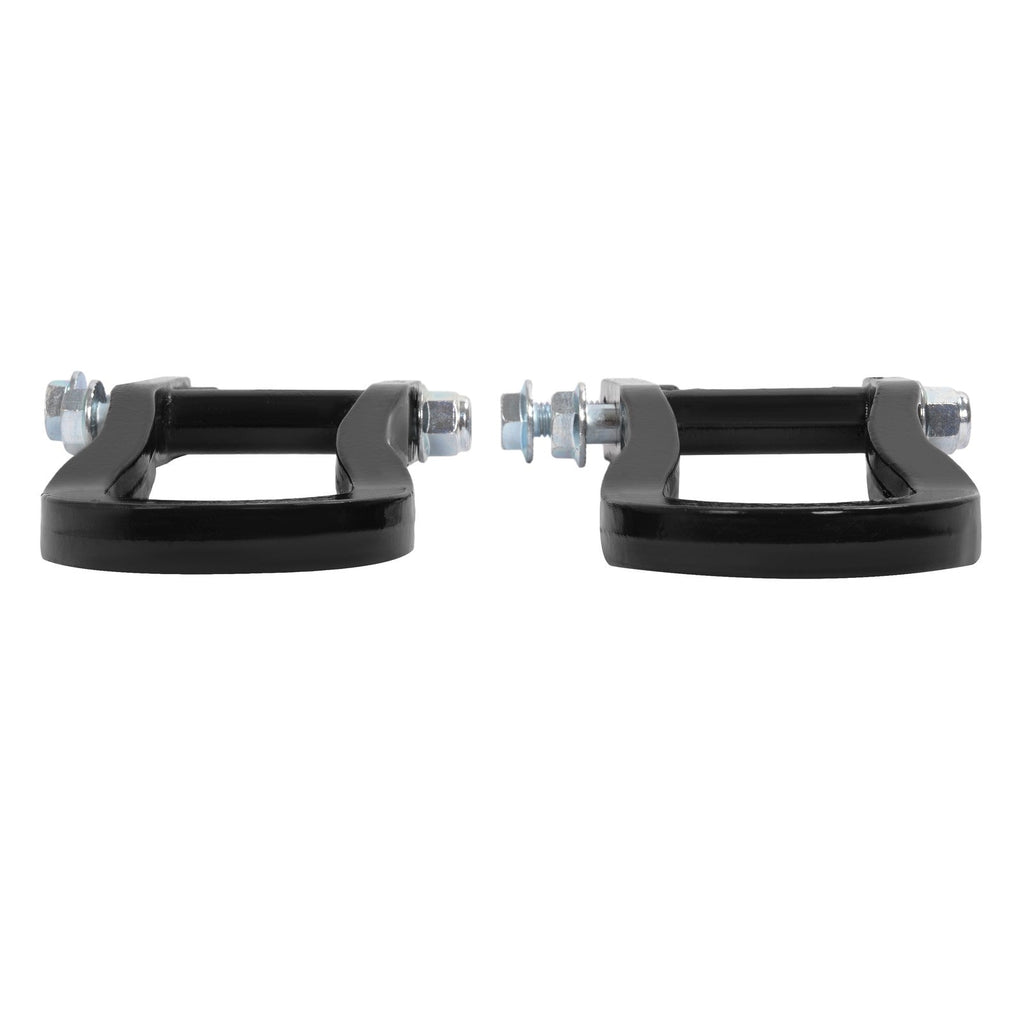 1Pair Tow Hooks For Chevrolet Silverado GMC Sierra 1500 07-19 Black #84072463