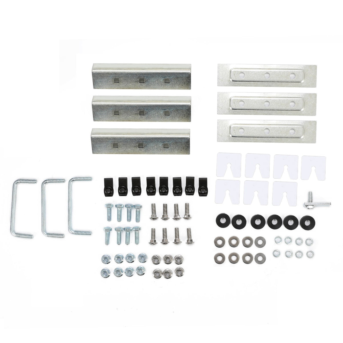 Black Steel Running Board Side Steps For Ford Transit 150 250 350 2015-2025