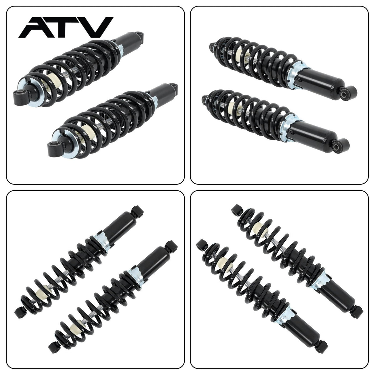 Front Strut Shocks Absorber Kit 7043755 for Polaris Ranger XP 900 2013-2019 UTV
