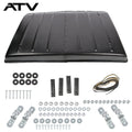 Black Plastic Hard Top Roof For Kawasaki 2005-2022 Mule 600，610，SX KAF400