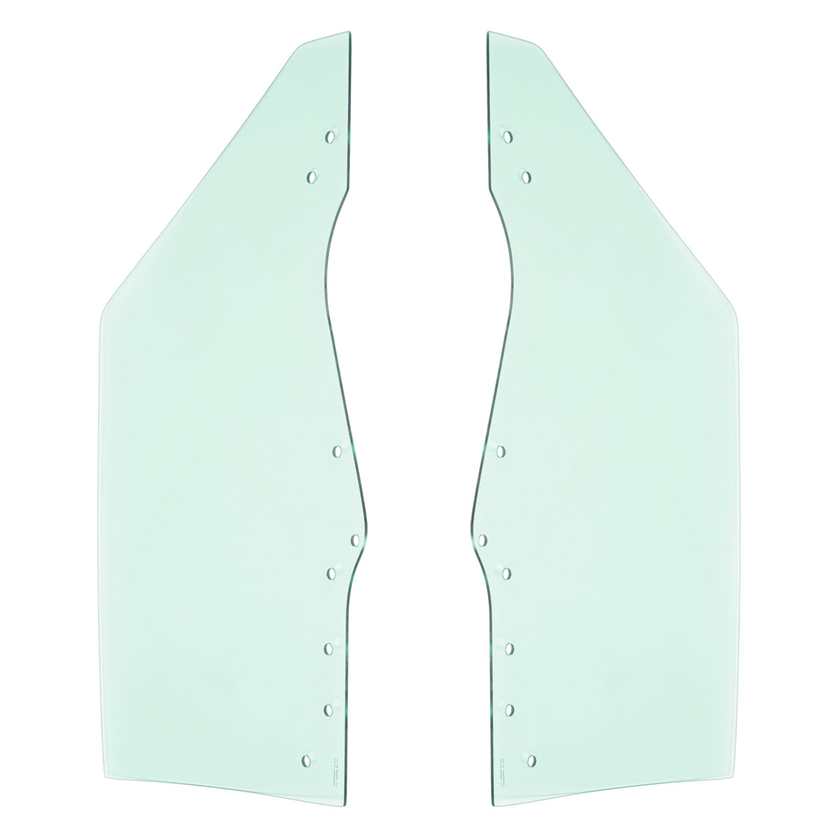 Fits Chevy Chevelle Malibu 2Door 1970-1972 Quarter Side Door Window Glass 4Pcs