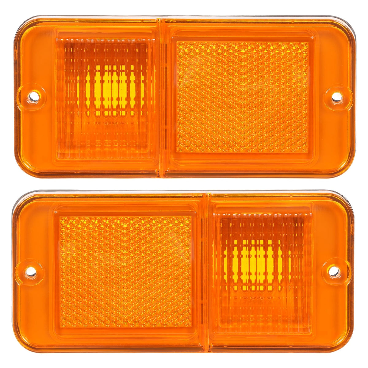 Front Amber Side Marker Lights Set For Chevrolet GMC C/K Pickup Trucks 1968-1972