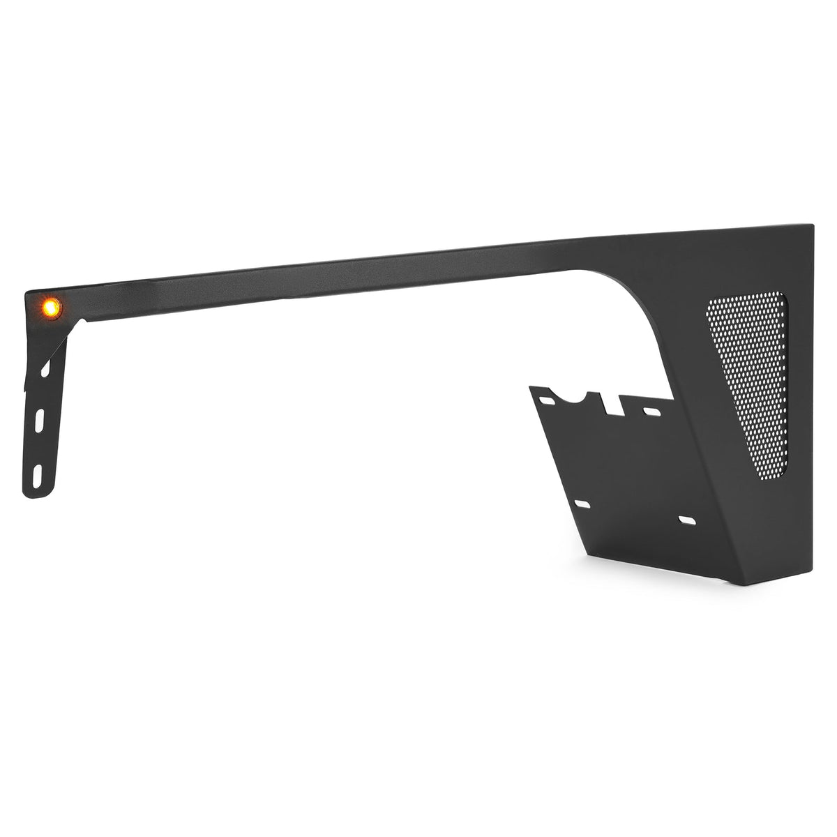 Steel Front Fender Flares Guard+LED Eagle Light For Jeep Wrangler TJ 1997-2006