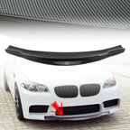 For BMW F10 M5 2012-2017 Front Bumper Lip Spoiler Splitter Carbon Fiber Look ABS