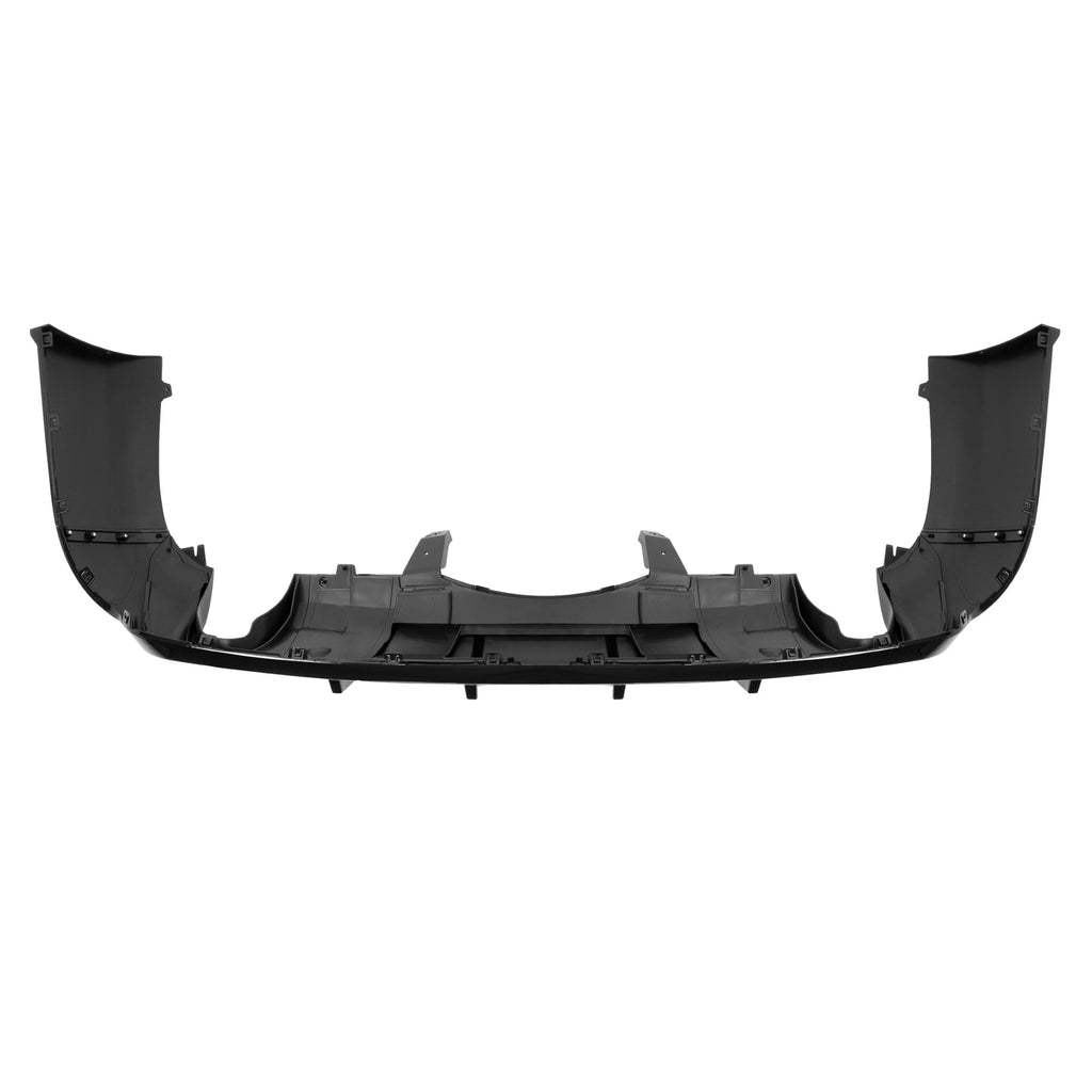 Rear Bumper Diffuser Dual Exhaust For Dodge Durango 2011-2025 Glossy Black