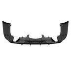Rear Bumper Diffuser Dual Exhaust For Dodge Durango 2011-2025 Glossy Black