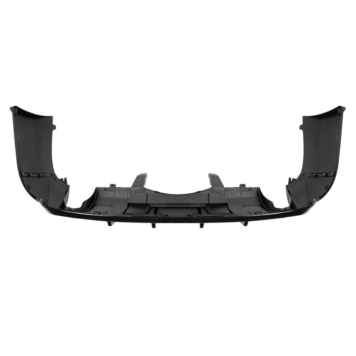 Rear Bumper Diffuser Dual Exhaust For Dodge Durango 2011-2025 Glossy Black