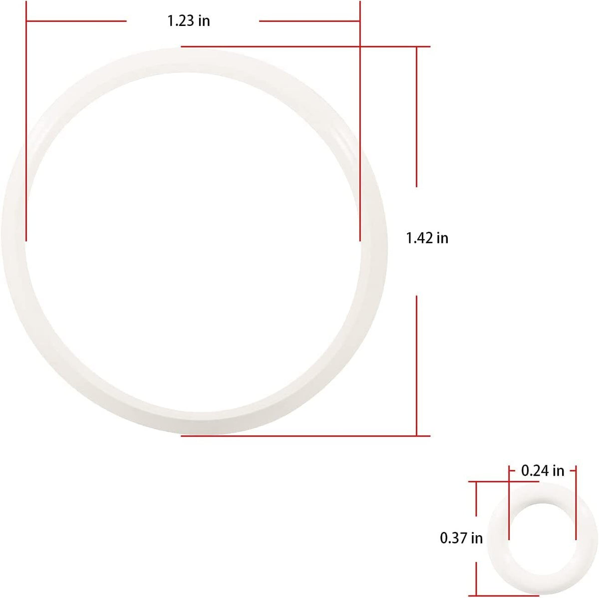 For Ford 7.3L Powerstroke Diesel Crankcase CCV Breather O-Ring Vent Valve Seals