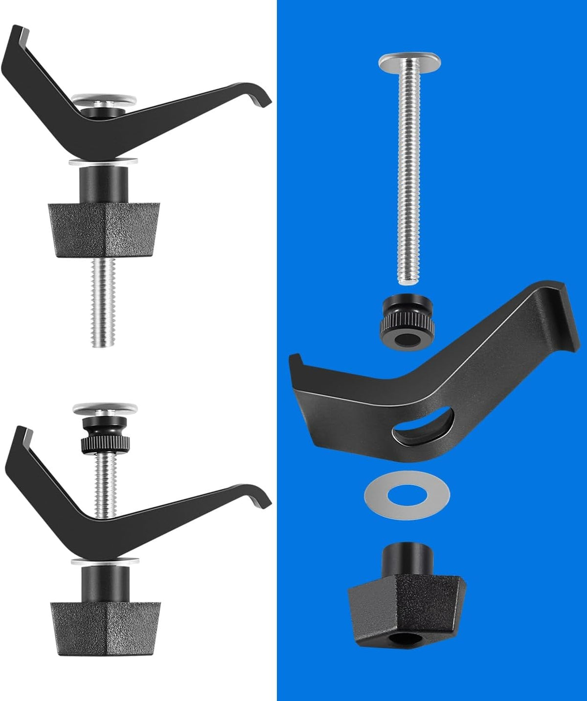For Kreg Track Clamps Fit Accu-Cut Saw Guide Clamp Trak Mini Trak KMA7520 2 Pack