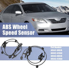 2 ABS Wheel Speed Sensor Front Left & Right For Toyota RAV4 2006-2018 2.4L 3.5L
