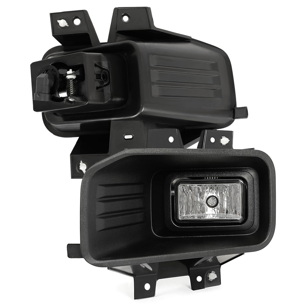 Clear Lens Halogen Fog Lights Lamps Set Pair For Ford F-150 F150 2018-2020