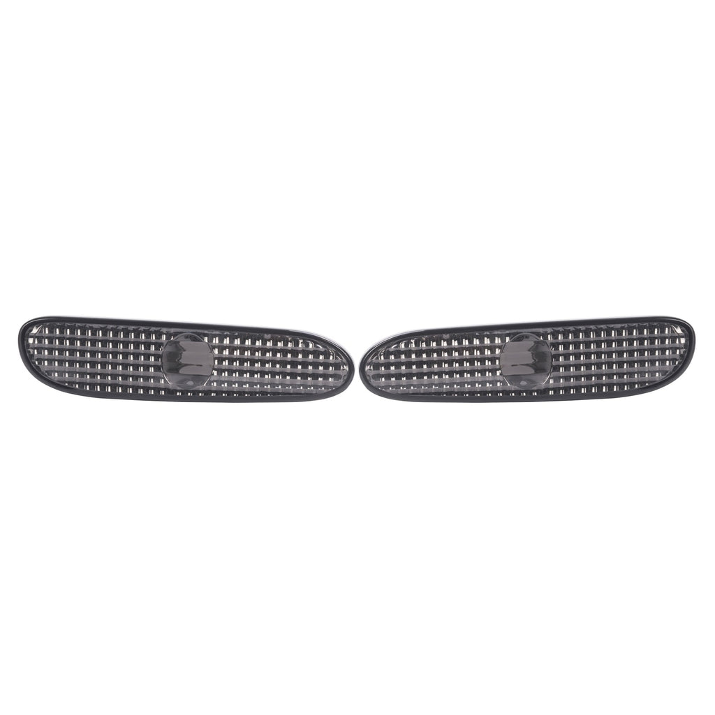 Pair Front Smoke Bumper Side Marker Lights Lamp For Dodge Neon 2000-2005 LH & RH