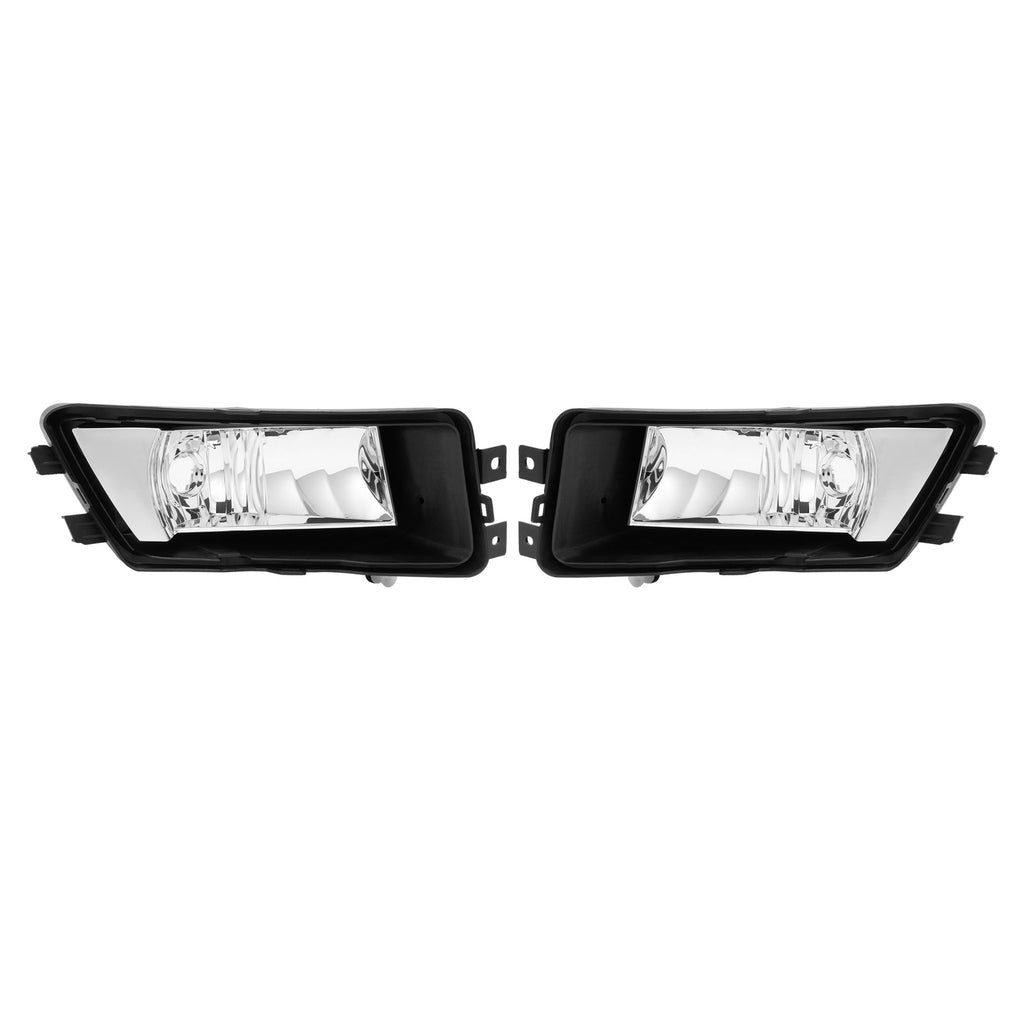 Pair Bumper Fog Lights For Volkswagen Passat 2012-2015 Driver & Passenger Side