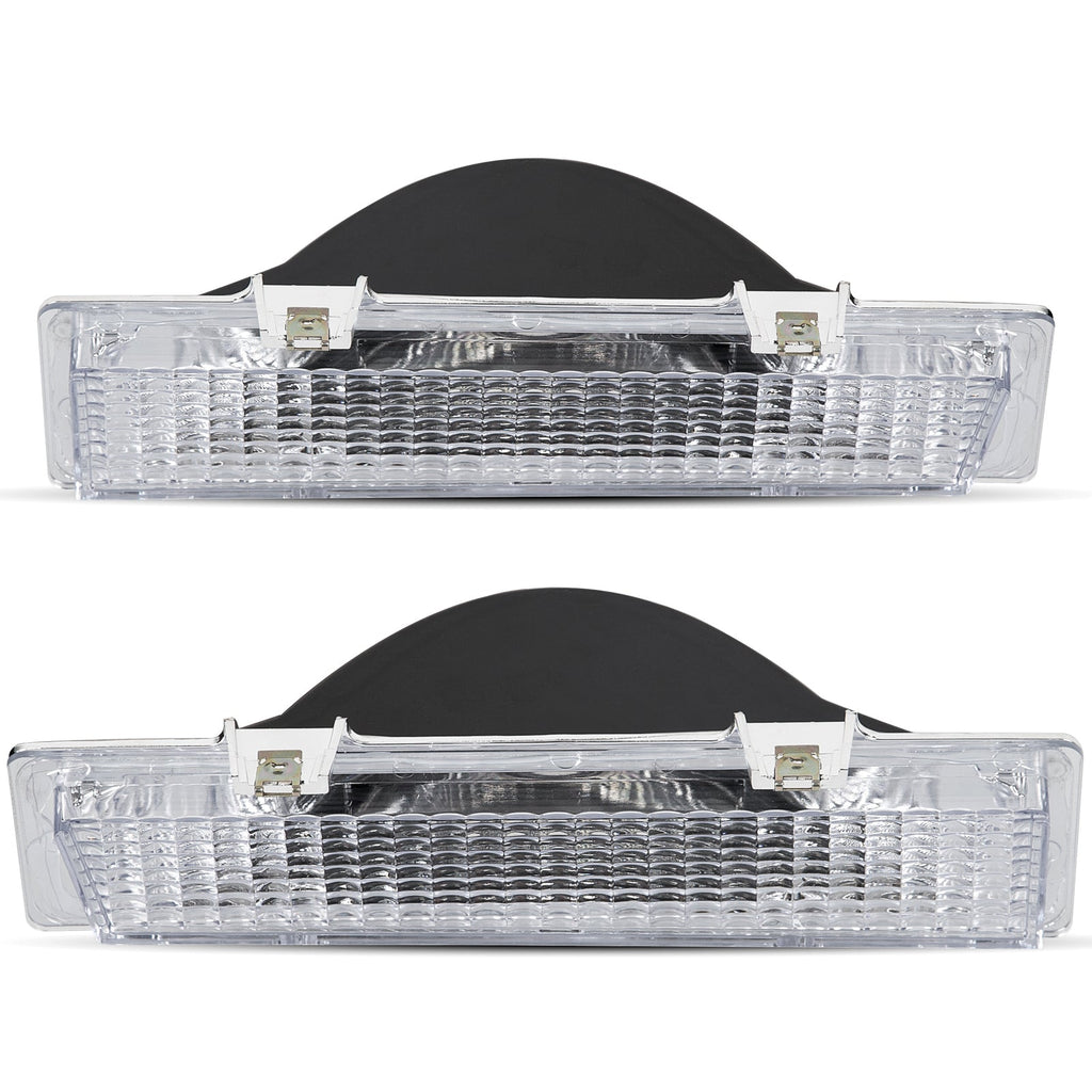 Pair of Front Park and Turn Signal Light Lamps For Chevy Monte Carlo SS 1981-88