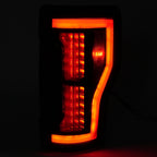 Smoke LED Tail Lights Lamps Pair For Ford F250 F350 F450 SD Super Duty 2017-2019