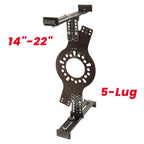 14"-22" Wheel Fitment Simulator Tool Tire Test Size For Measuring Mockup 5-Lug