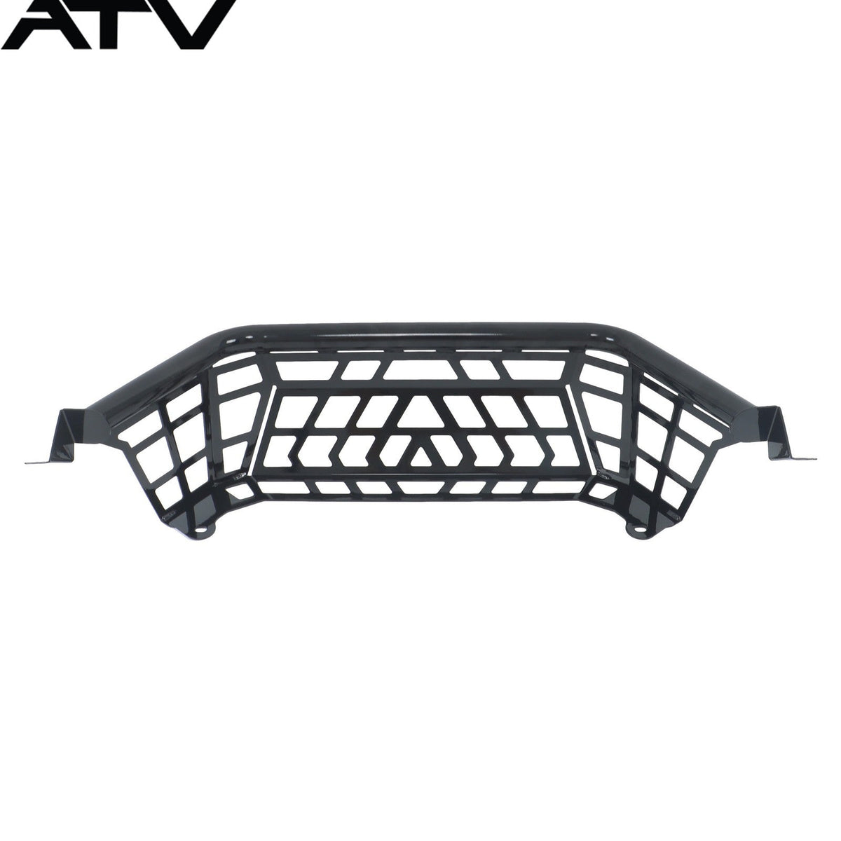 For Kawasaki Teryx KRX 1000 20-23 Luggage Rack Black Steel Bed Shell Rear Panel