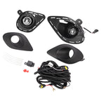 For 2015-2023 Dodge Charger SRT LED Fog Lights Driving Lamp w/Bracket Wiring Set