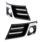 Pair Fog Light Bezel Trim Covers For Chevrolet Traverse 2013-2017 #GM1039150