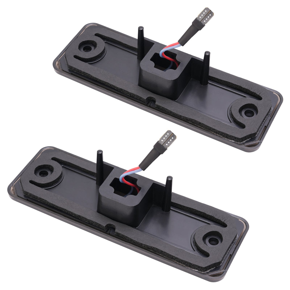 4x Smoke LED Front & Rear Side Marker Lights For El Camino & Caballero 1978-1987