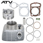 For HONDA CBF200 XR200 XL200 after 1986 Top End Cylinder Piston Rings Kit 200cc