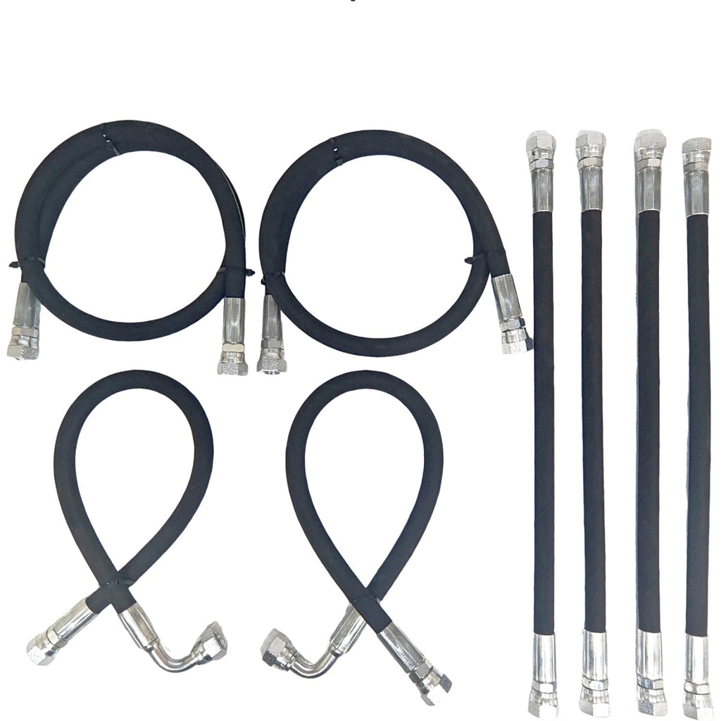 Hydraulic Hoses Kit Fit Kubota Front Loader 7J303-76610 75535-66620 7J999-95562