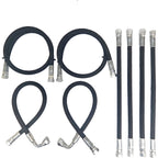 Hydraulic Hoses Kit Fit Kubota Front Loader 7J303-76610 75535-66620 7J999-95562