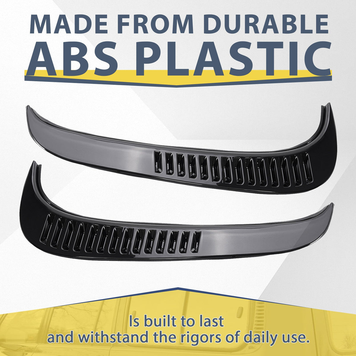 For Lexus LX450 /Toyota Land Cruiser 80 Rear Louver Quarter Side Window Vent Set
