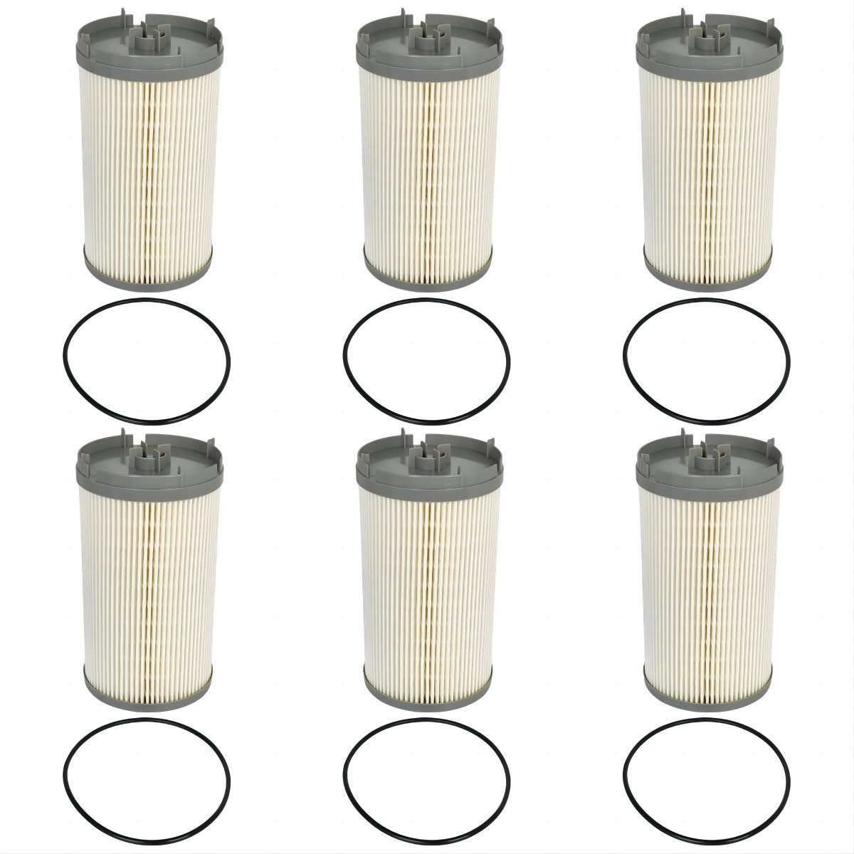 6X Fuel Filter for Kenworth T800 T660 Truck Cummins ISX P557004 FS36401 WF10249