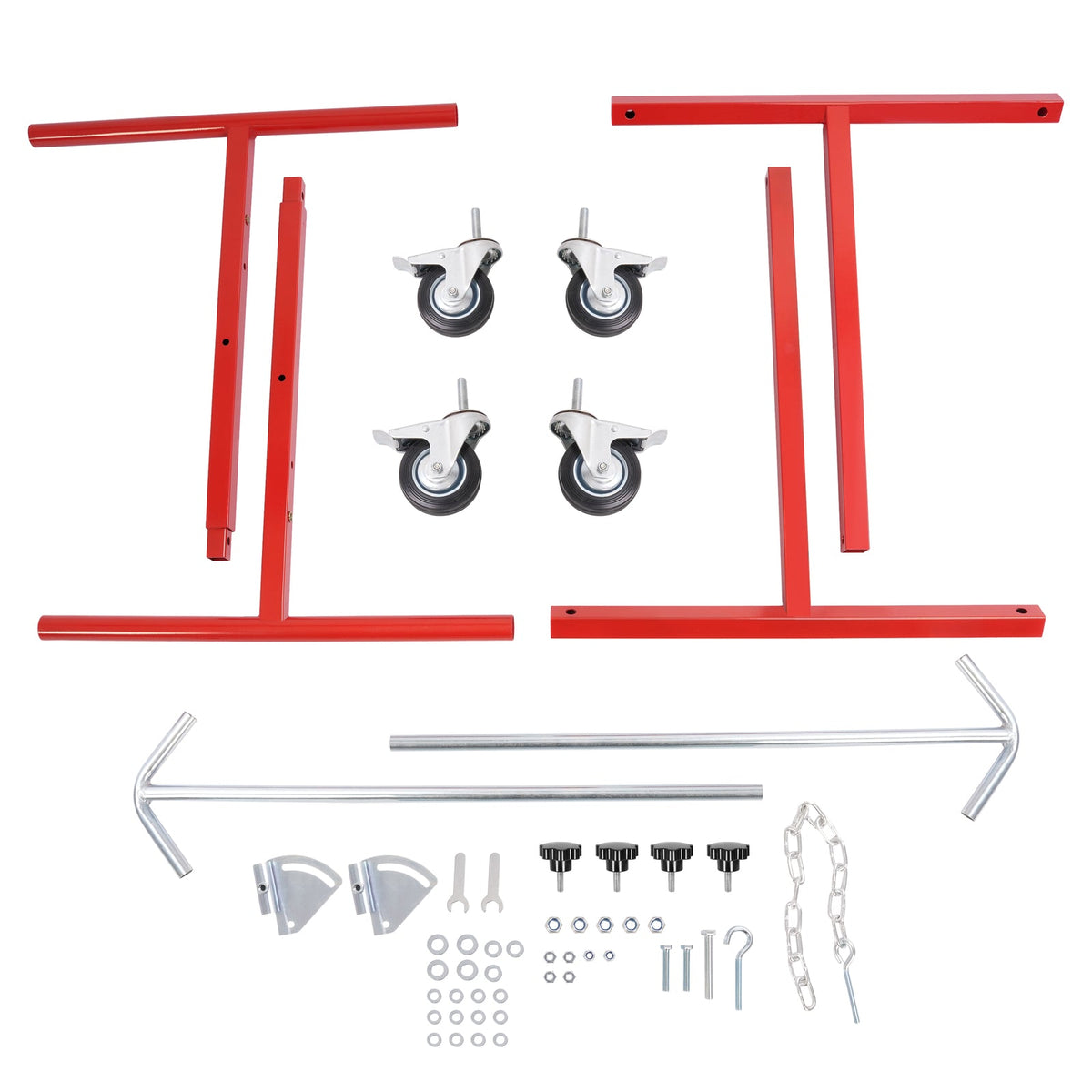 300LBS Adjustable Bumper Storage Stand Paint Repair Tools For Auto Body Fender