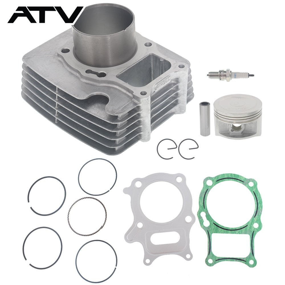 For Honda Recon 250 TRX250 TRX250EX Cylinder Piston Gasket Top End Rebuild Kit