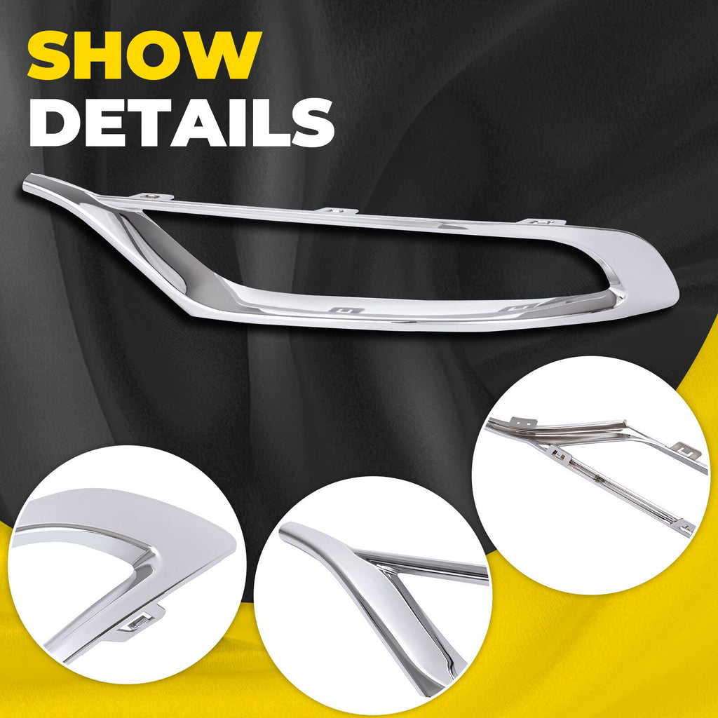 Fog Light Trim Driver Side Front Chrome For Chrysler 300 2015-2024 #5SW15SZ0AA