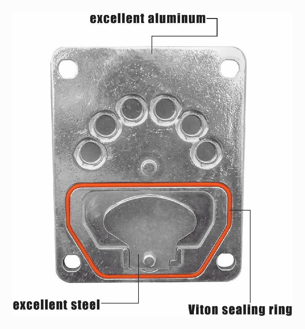 Air Compressor Valve Plate Z-AC-0032 AC0032 for Porter Cable Steel+Aluminum New