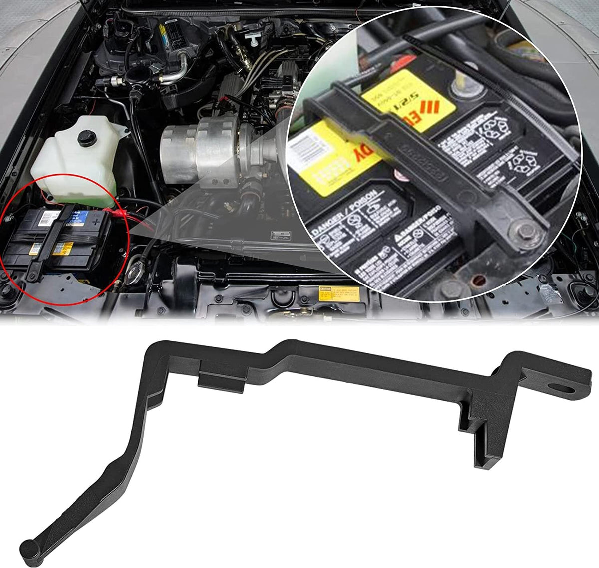 Battery Hold Down Clamp 22512299 For 81-88 Oldsmobile Cutlass, 84-87 Buick Regal