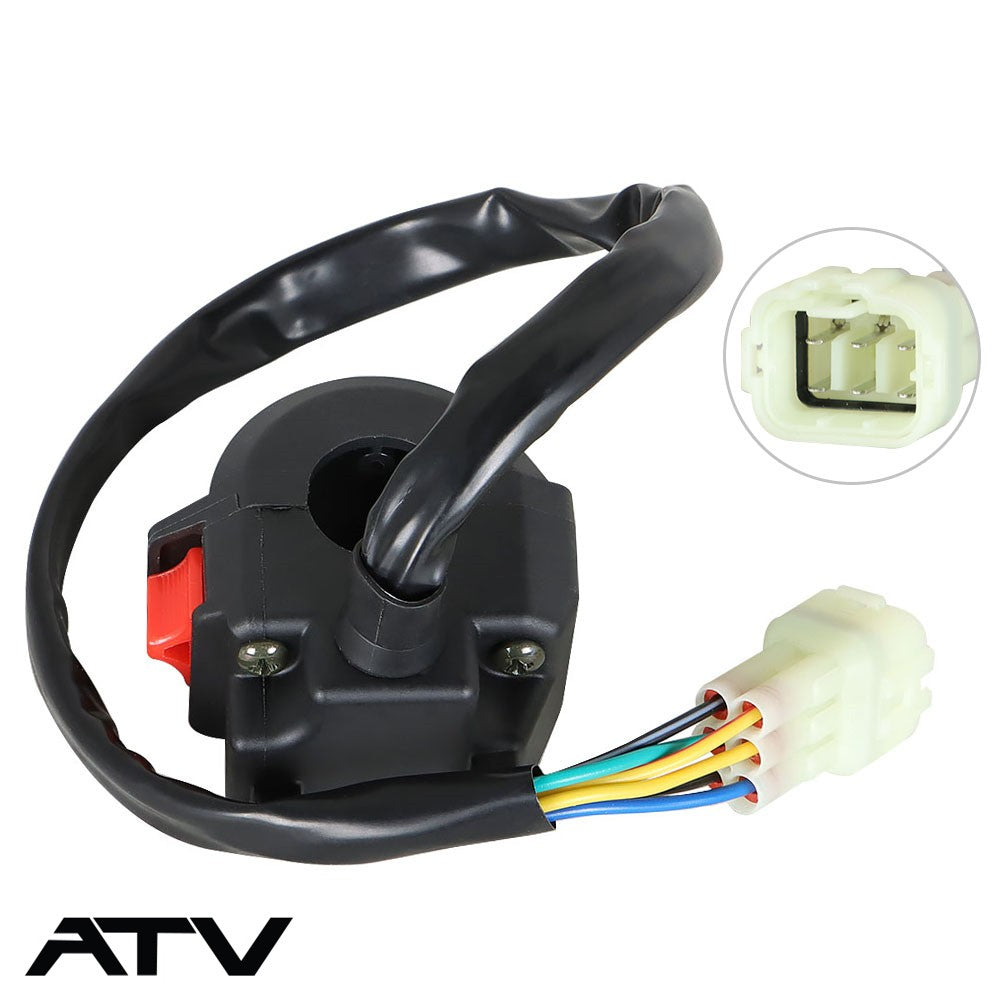Handlebar Run Kill Switch Headlight for Yamaha Banshee 350 YFZ350 2002 2003-2006
