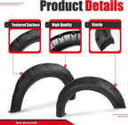 [4PCS] Pocket Riveted Wheel Fender Flare For 2009-2014 Ford F150 F-150 Styleside