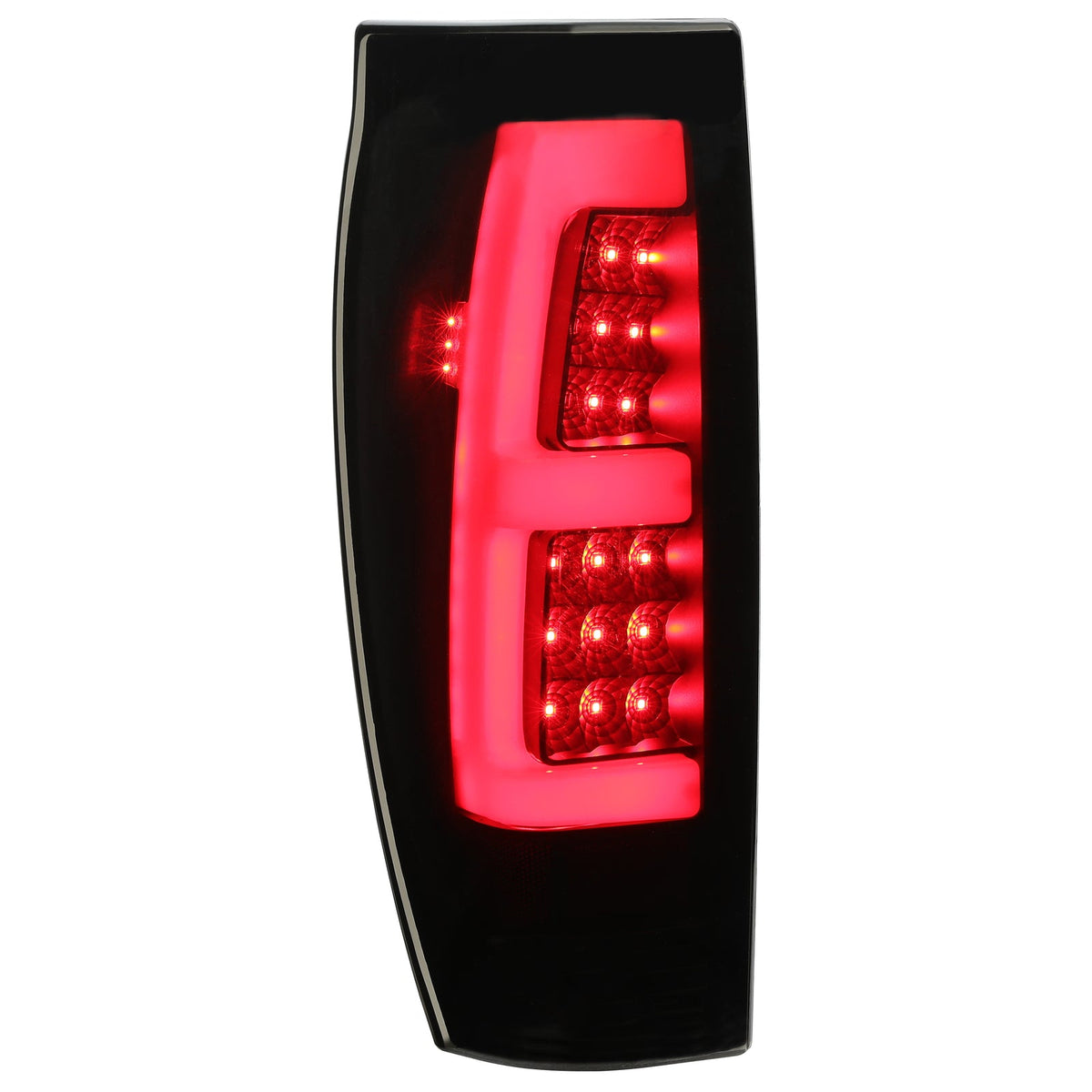 Black Smoke For 02-06 Chevy Avalanche 1500 2500 LED Tube Tail Lights Brake Lamps