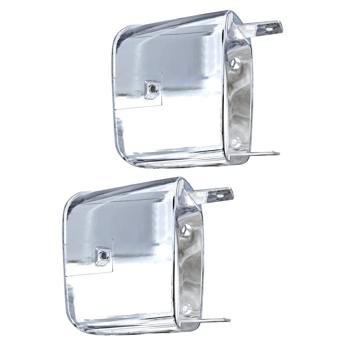 Pair For Chevrolet Camaro Z28 Z-28 1978 1979 1980 1981 Park Light Bezels Chrome