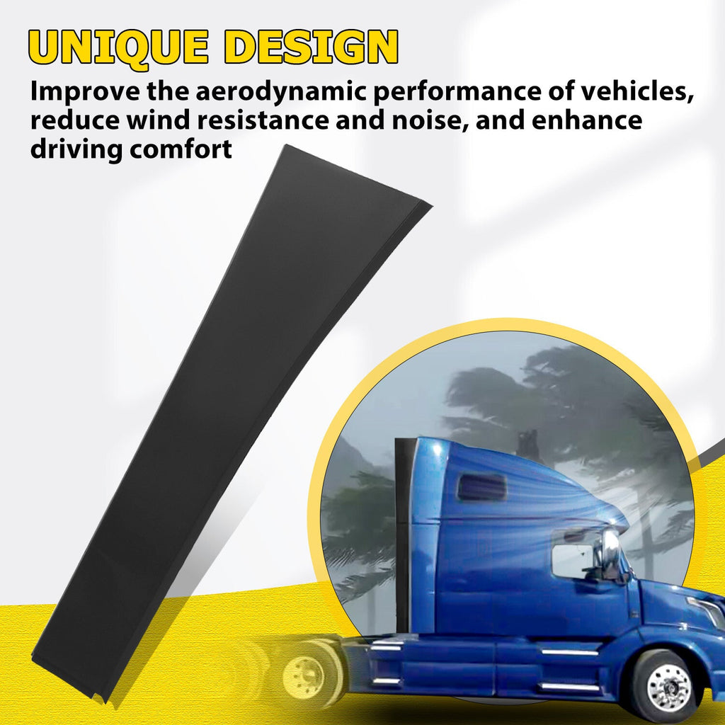 Right Passenger Side Upper Sleeper Cab Fairing Extension For Volvo VNL 2004-2016