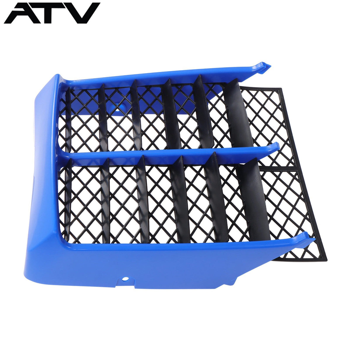 Blue Exterior Cover Radiator Grill plus Tank Side Shield For Yamaha Banshee 350