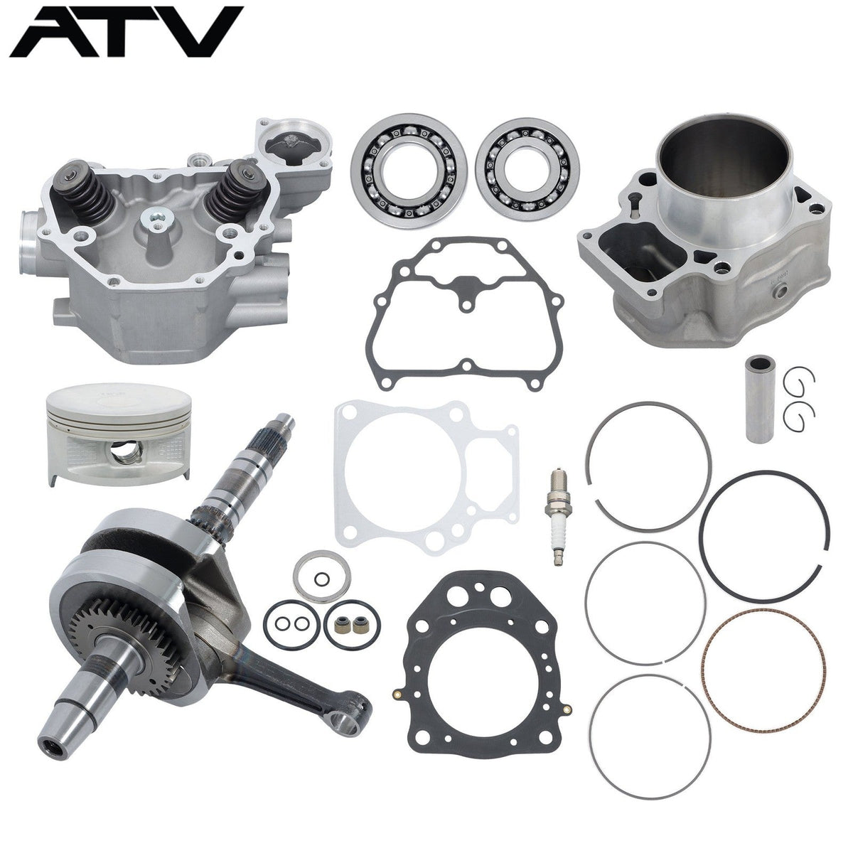 Crankshaft Cylinder Head bearing Rebuild Kit For Honda Foreman TRX500 2012-2022