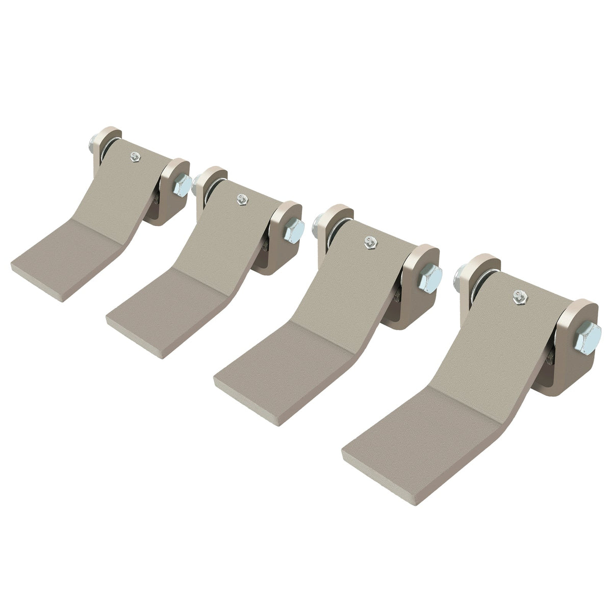 4 Strap Style Long Leaf Steel Weld On Dump Trailer Door Hinge Greaseable Cargo