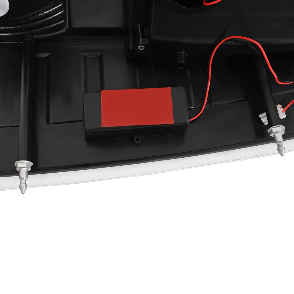 For GMC Sierra 1500 2007-2013 2500HD 3500HD 07-2014 Black LED Tail Lights Lamps