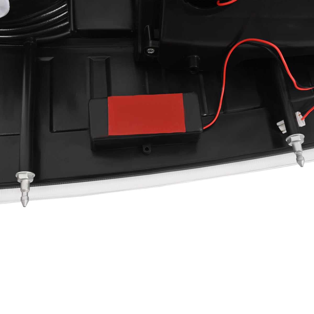 For GMC Sierra 1500 2007-2013 2500HD 3500HD 07-2014 Black LED Tail Lights Lamps