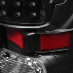 For Toyota Tundra 2007-2013 Full LED Tail Lights Lamps Left+Right Pair Set Black
