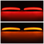 4 x Clear LED Front & Rear Side Marker Lights Lamp For Chrysler 300 2015-2023