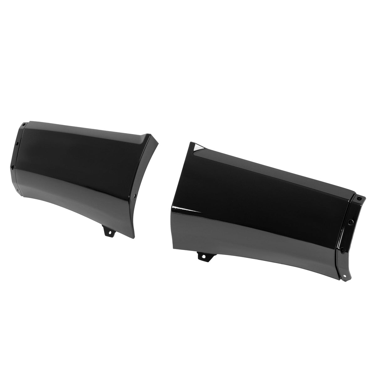 Rear Bumper Diffuser Dual Exhaust For Dodge Durango 2011-2025 Glossy Black