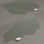 Fit Hyundai Sonata 15-19 Front Door Window Glass Left+Right Side Light Green